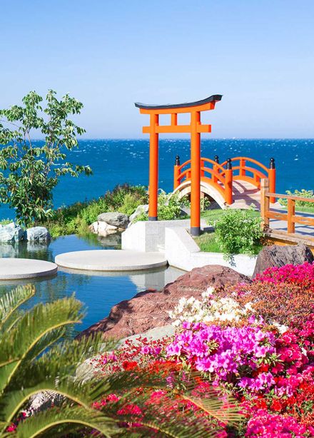 Японский сад «Шесть чувств»